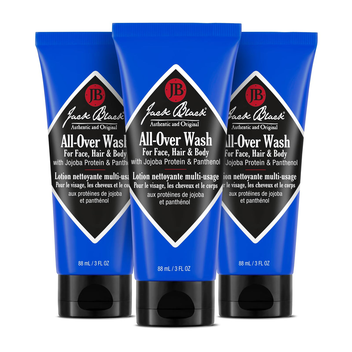 Jack Black bottle front packaging showing label and scent