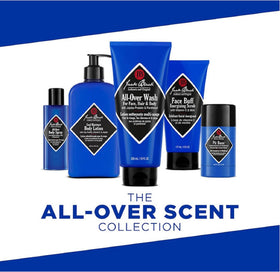 Jack Black creamy foam texture close-up demonstrating rich lather and gentle cleanse