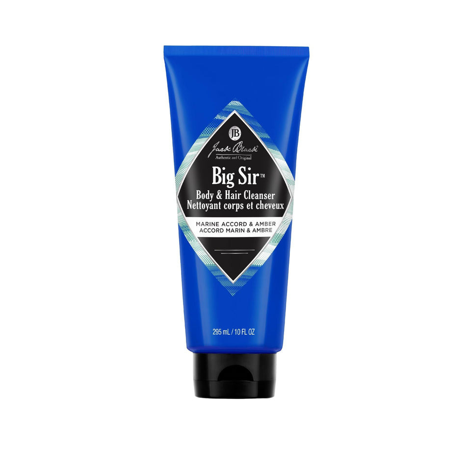 Jack Black bottle front packaging showing label and marine-amber scent