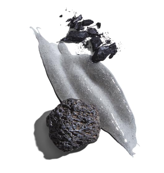 Jack Black close-up of charcoal and volcanic scrub texture, demonstrates exfoliation benefit