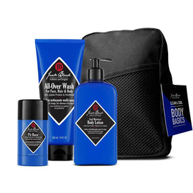 Jack Black front packaging showing full Clean & Cool set and benefits
