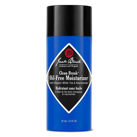 Jack Black front tube showing label and matte finish benefit