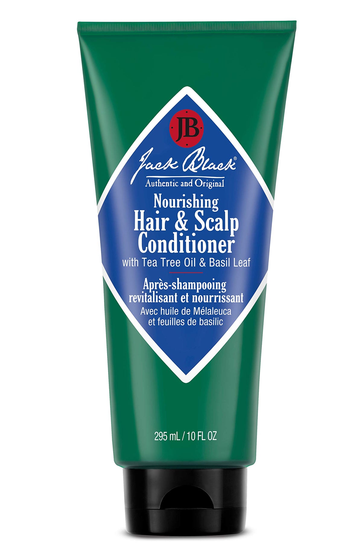 Jack Black front packaging showing bottle and label for easy identification and grooming benefit