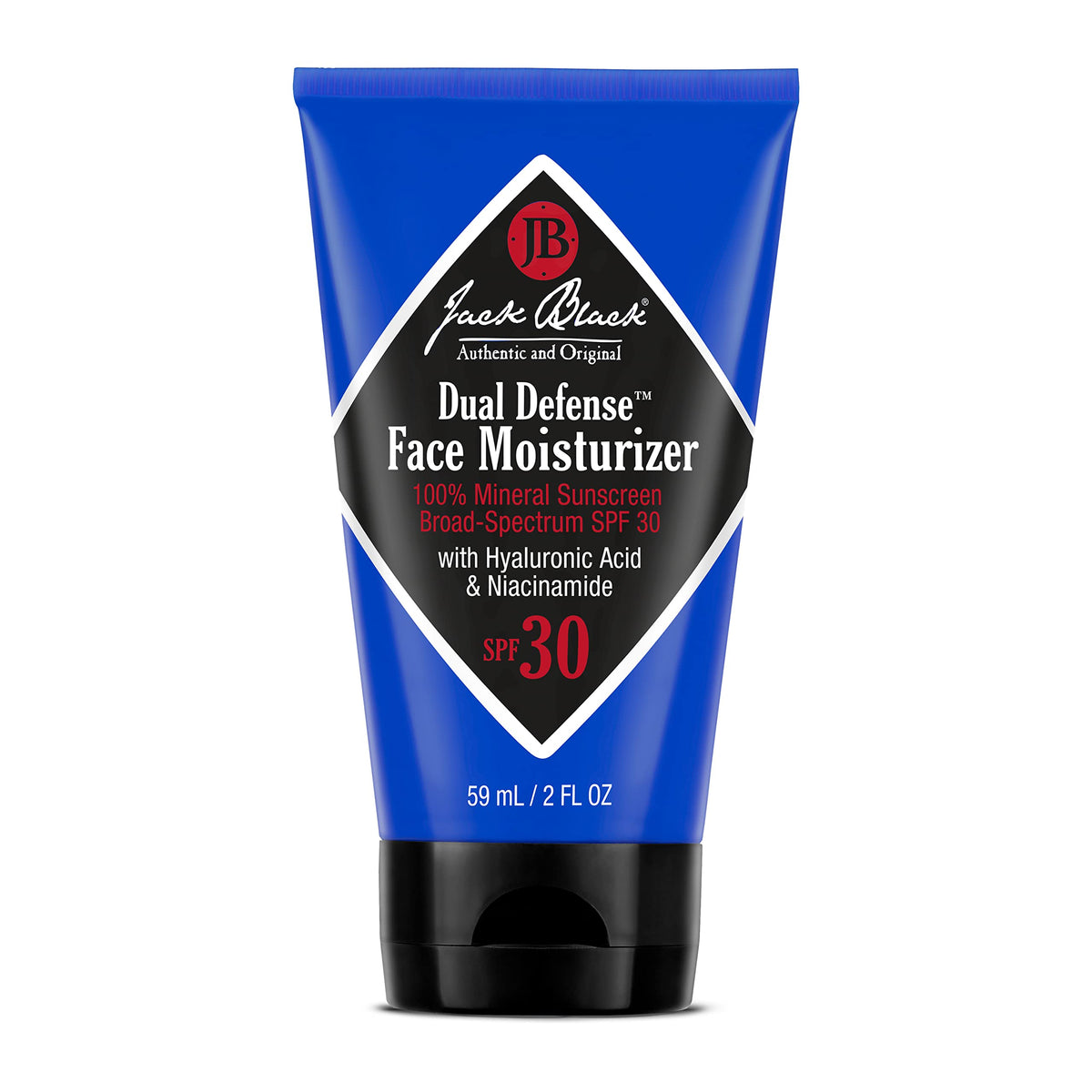 Jack Black front packaging showing SPF 30 and lightweight benefit