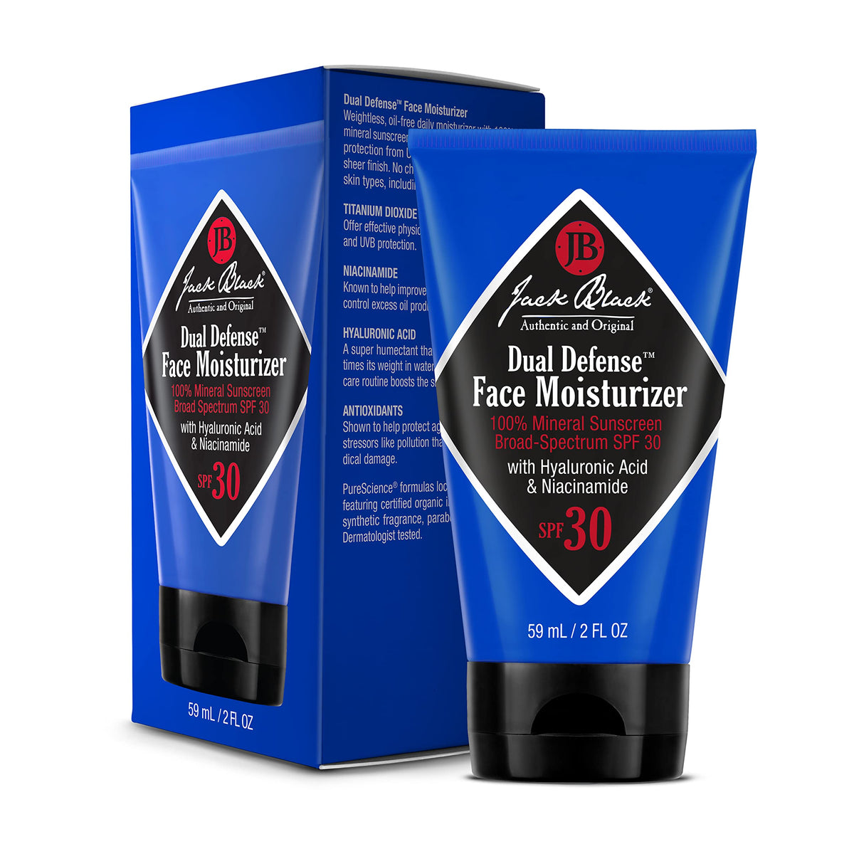 Jack Black close-up texture demonstrating lightweight, non-greasy hydration