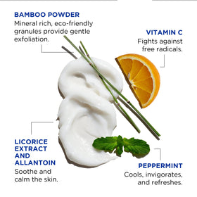 Jack Black texture close-up showing micro-grain scrub for gentle exfoliation