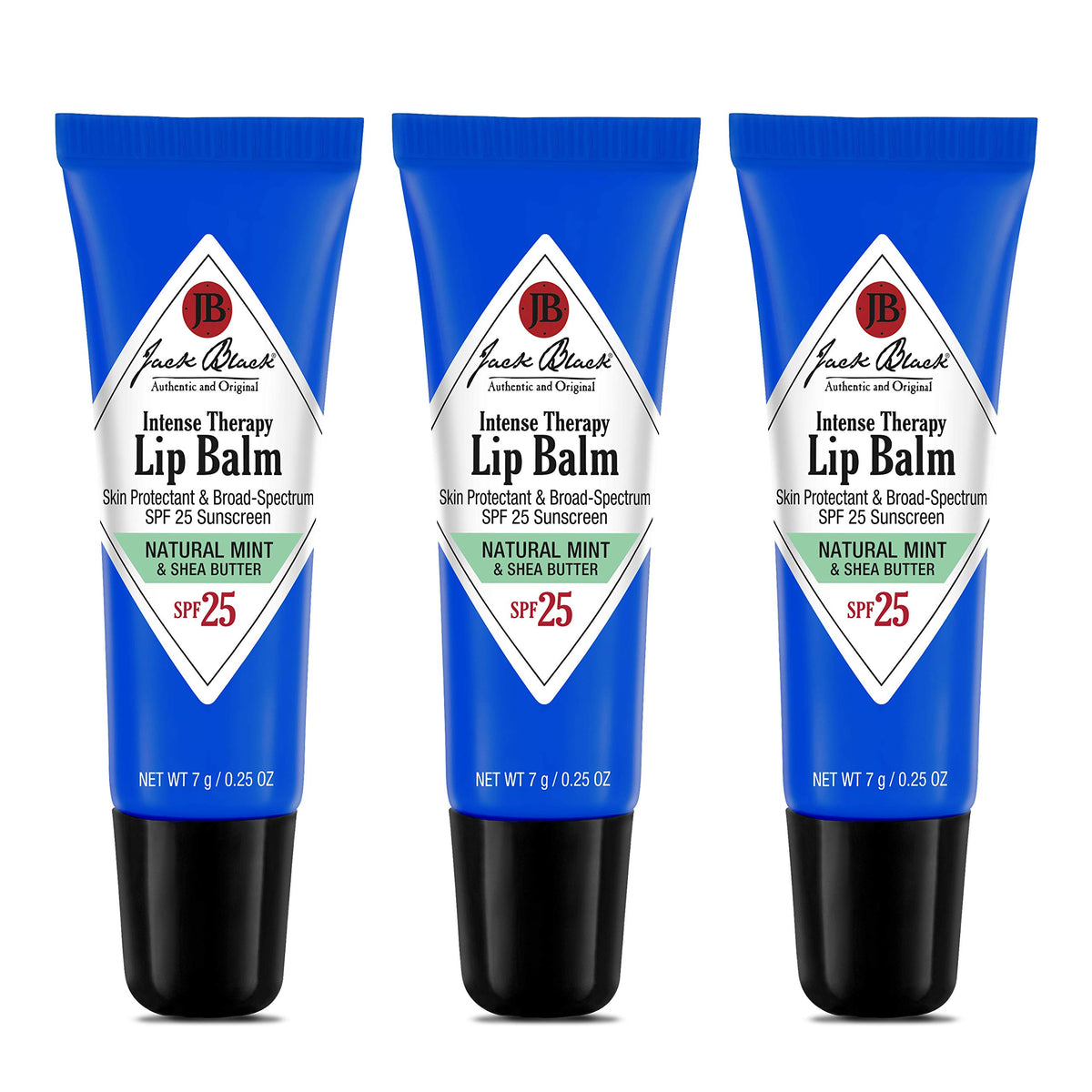 Jack Black front packaging showing tube layout and branding, practical protection
