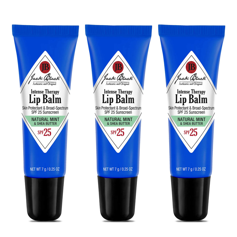 Jack Black front packaging showing tube layout and branding, practical protection