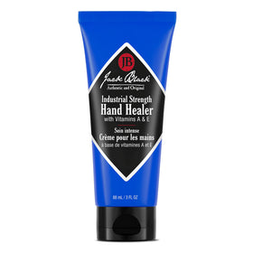 Jack Black hand healer front tube showing branding and size, offers quick moisturizing