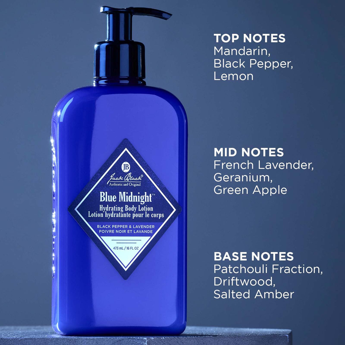 Jack Black bottle in hand to show 3 oz travel size and portability benefit