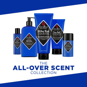 jack black ingredients label close-up showing key oils and skin-nourishing benefits