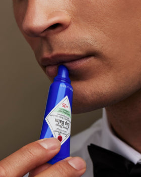 Jack Black balm texture swatched on skin showing smooth absorption benefit