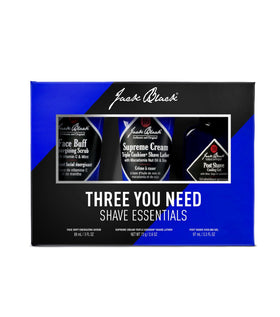 Jack Black set on bathroom counter for simple daily grooming routine