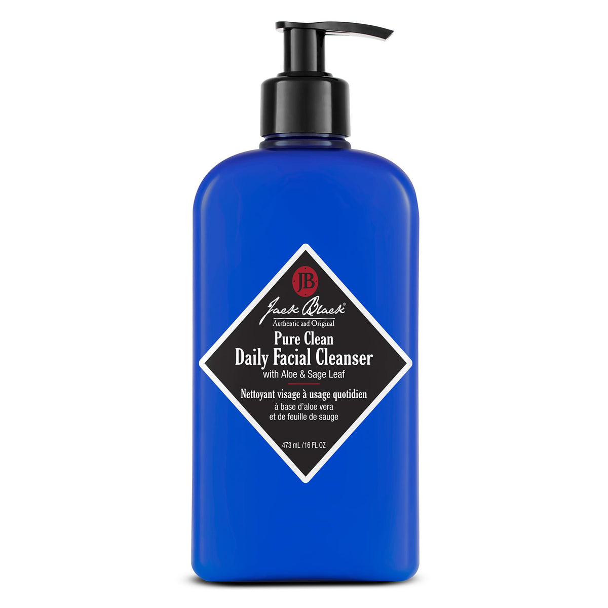 Jack Black front bottle view showing clean branding and product benefit