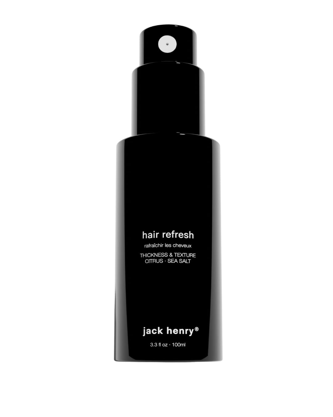 Jack Henry front bottle showing clean packaging and travel-friendly size benefit
