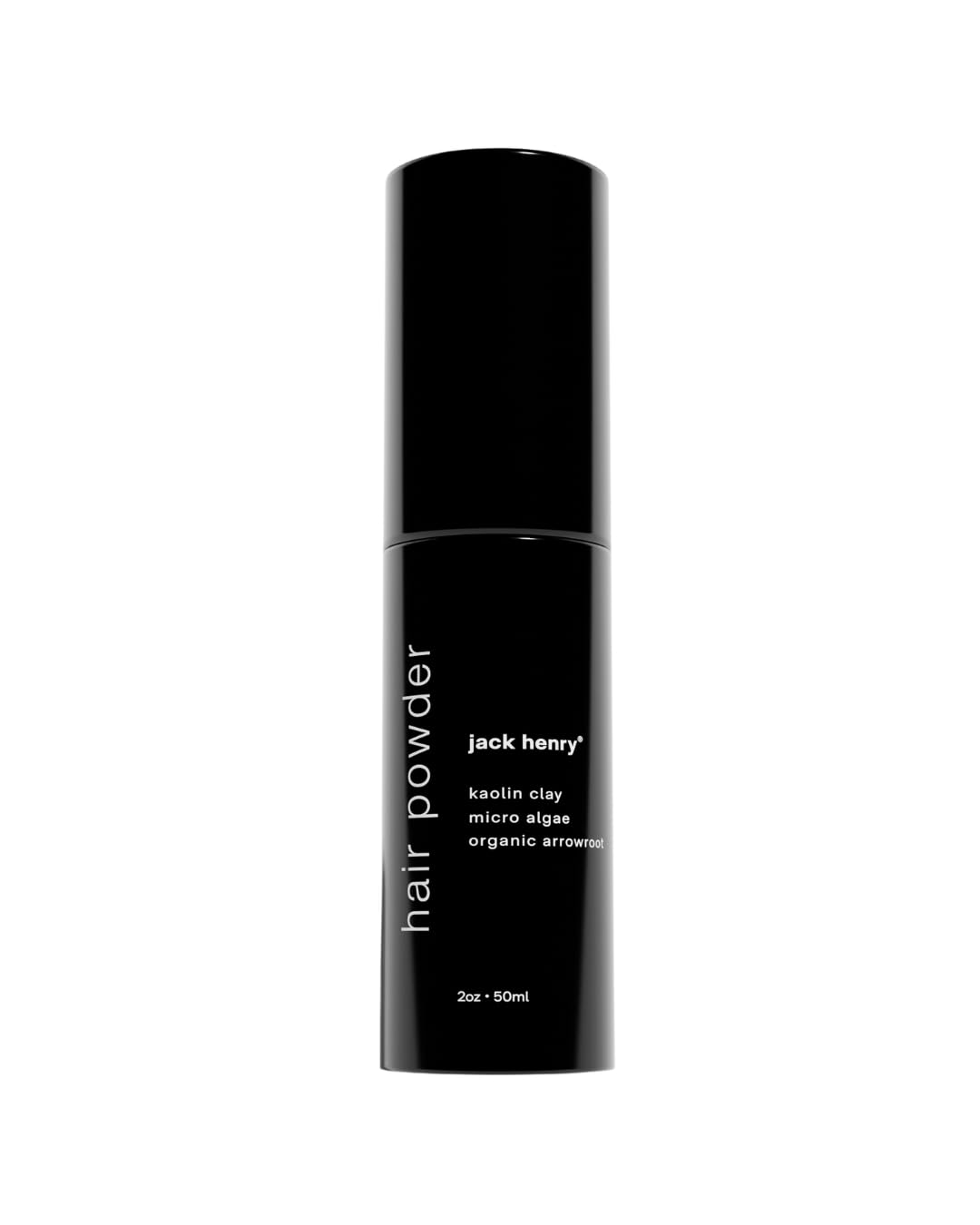 Jack Henry front packaging showing compact 2 oz bottle and matte finish benefit