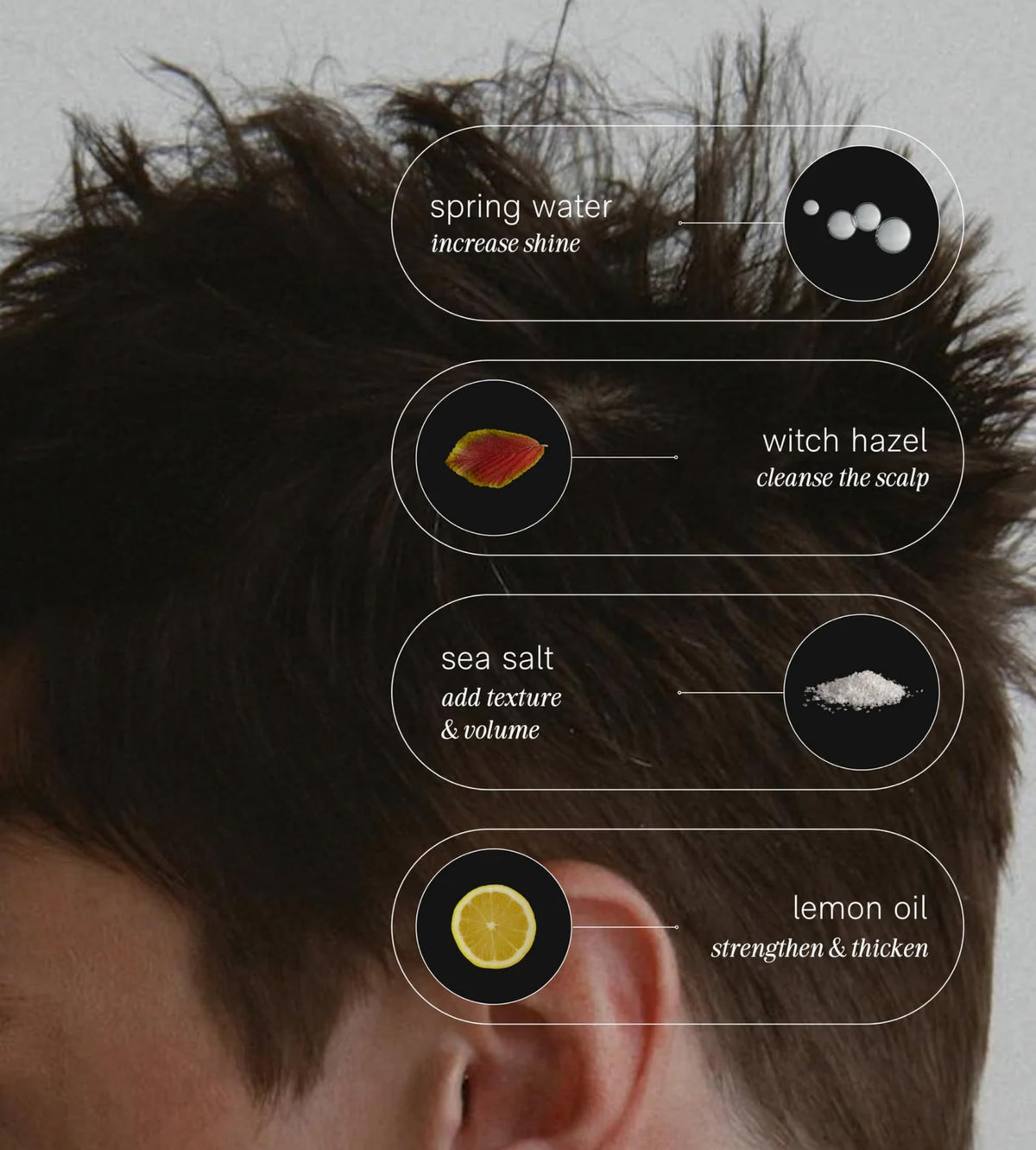 Jack Henry label close-up highlighting ingredients and transparent formulation benefit