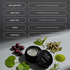 Jack Henry label close-up highlighting petroleum-free PVP-free formula