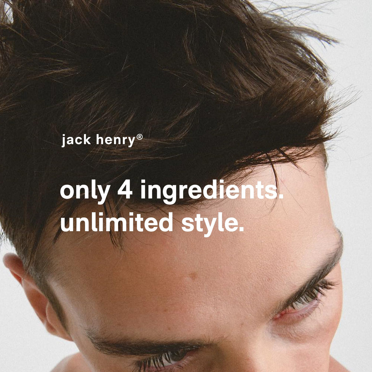 Jack Henry open jar close-up of clay texture for easy application benefit