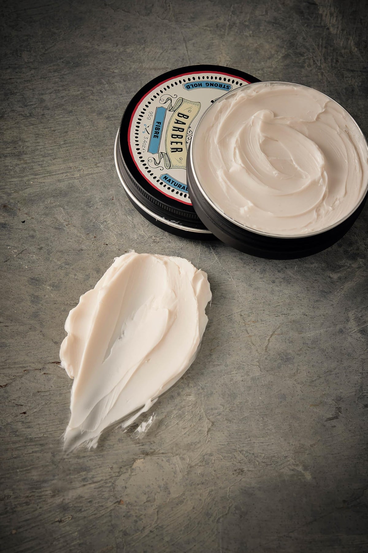 Jack The Barber label close-up highlighting paraben-free vegan formulation benefits