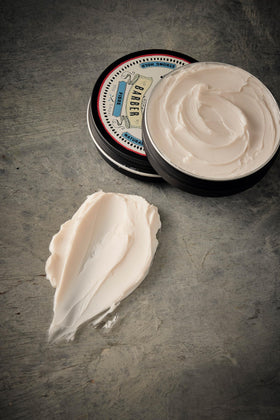 Jack The Barber label close-up highlighting paraben-free vegan formulation benefits