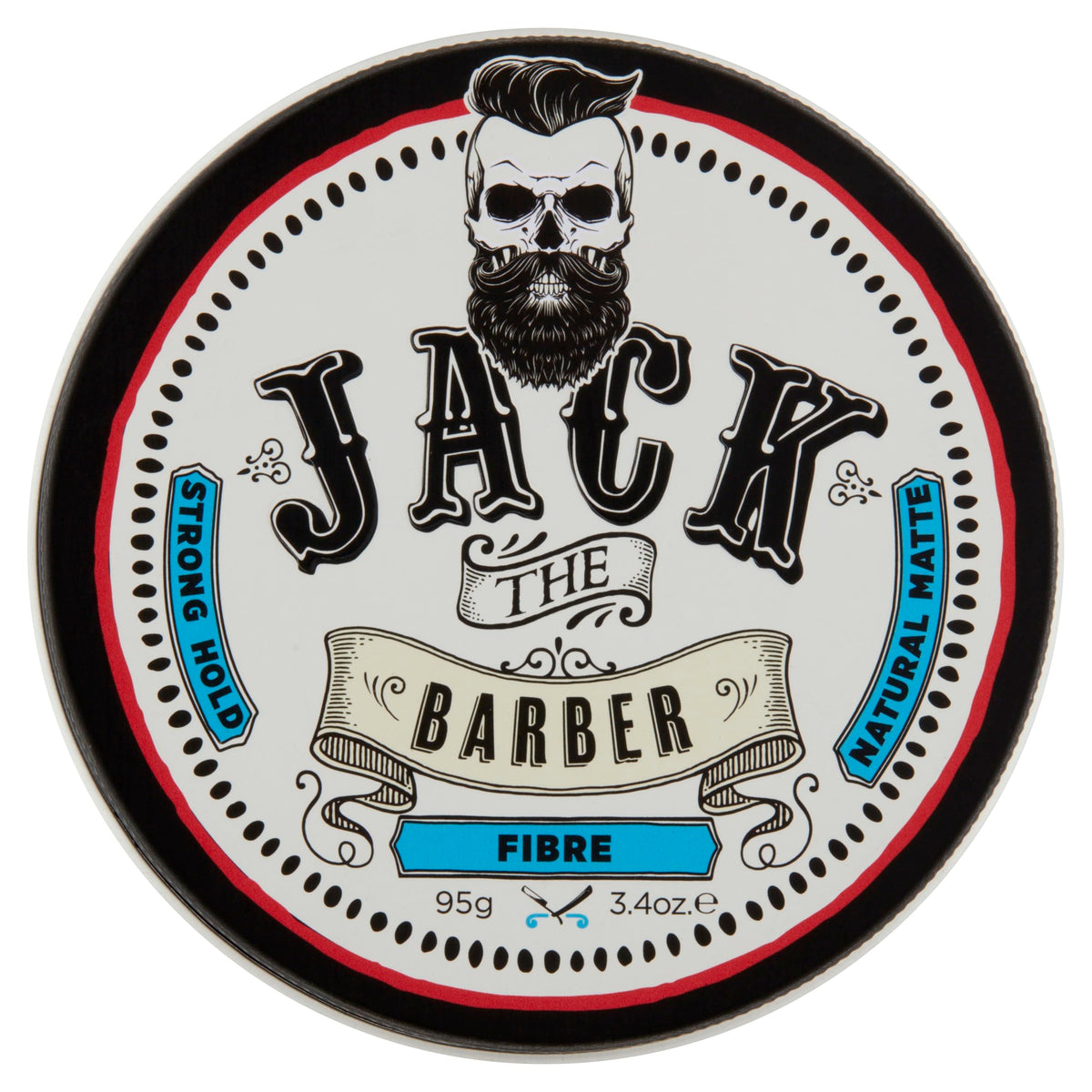 Jack The Barber styling on man creating textured matte look and long-lasting control