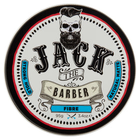 Jack The Barber styling on man creating textured matte look and long-lasting control