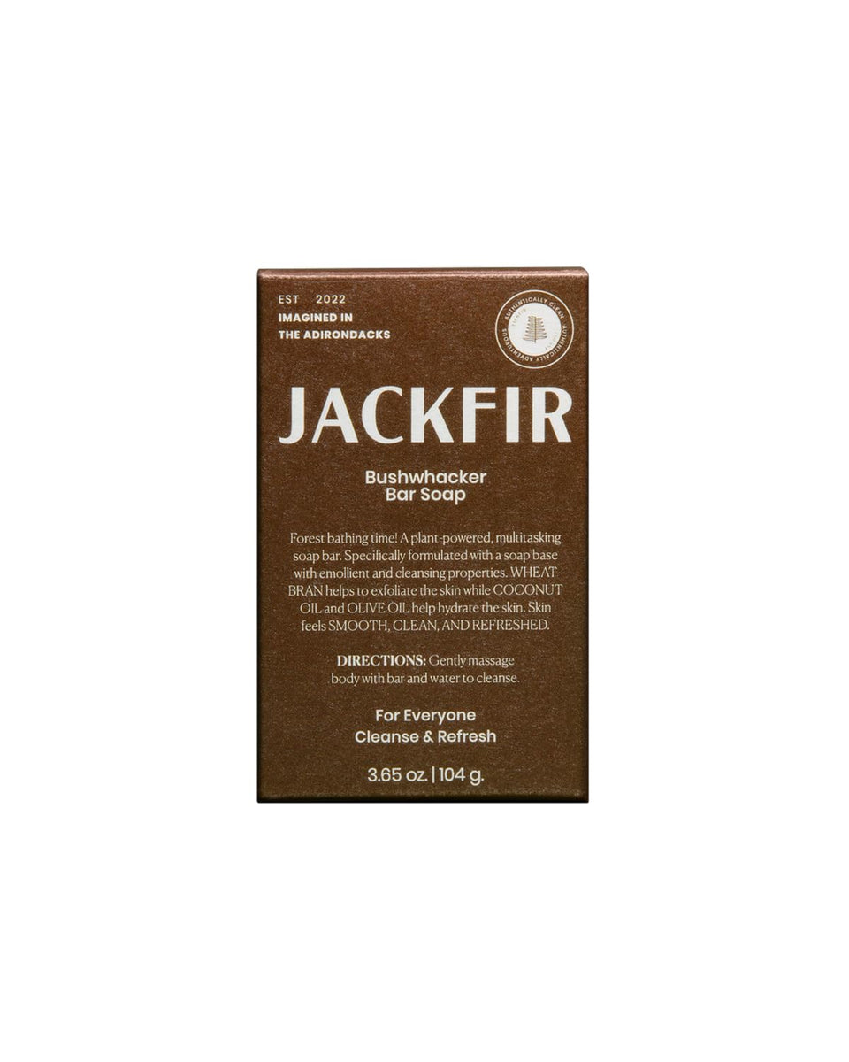Jackfir front packaging showing organic label and benefits