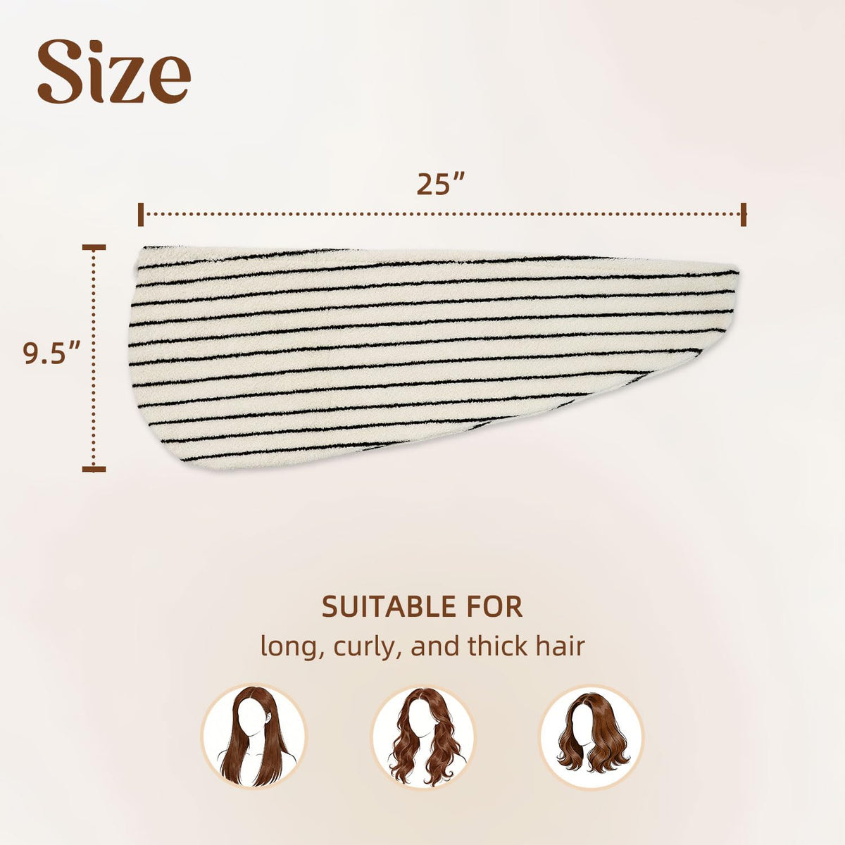 Jacquotha woman using wrap in shower showing reduced drying time and convenience