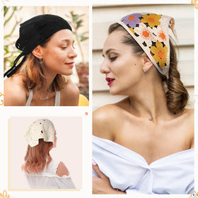JaGely flat lay of all six floral and novelty patterns illustrating styling options