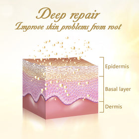 Jakuva gel texture detail highlighting 24k gold shimmer and moisture