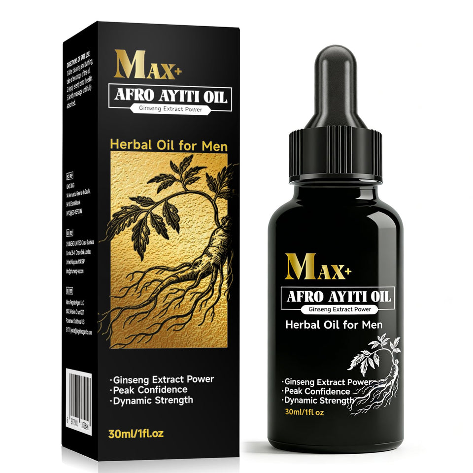 Jalan Max+ Afro Ayiti front bottle showing packaging and product branding with clear benefits