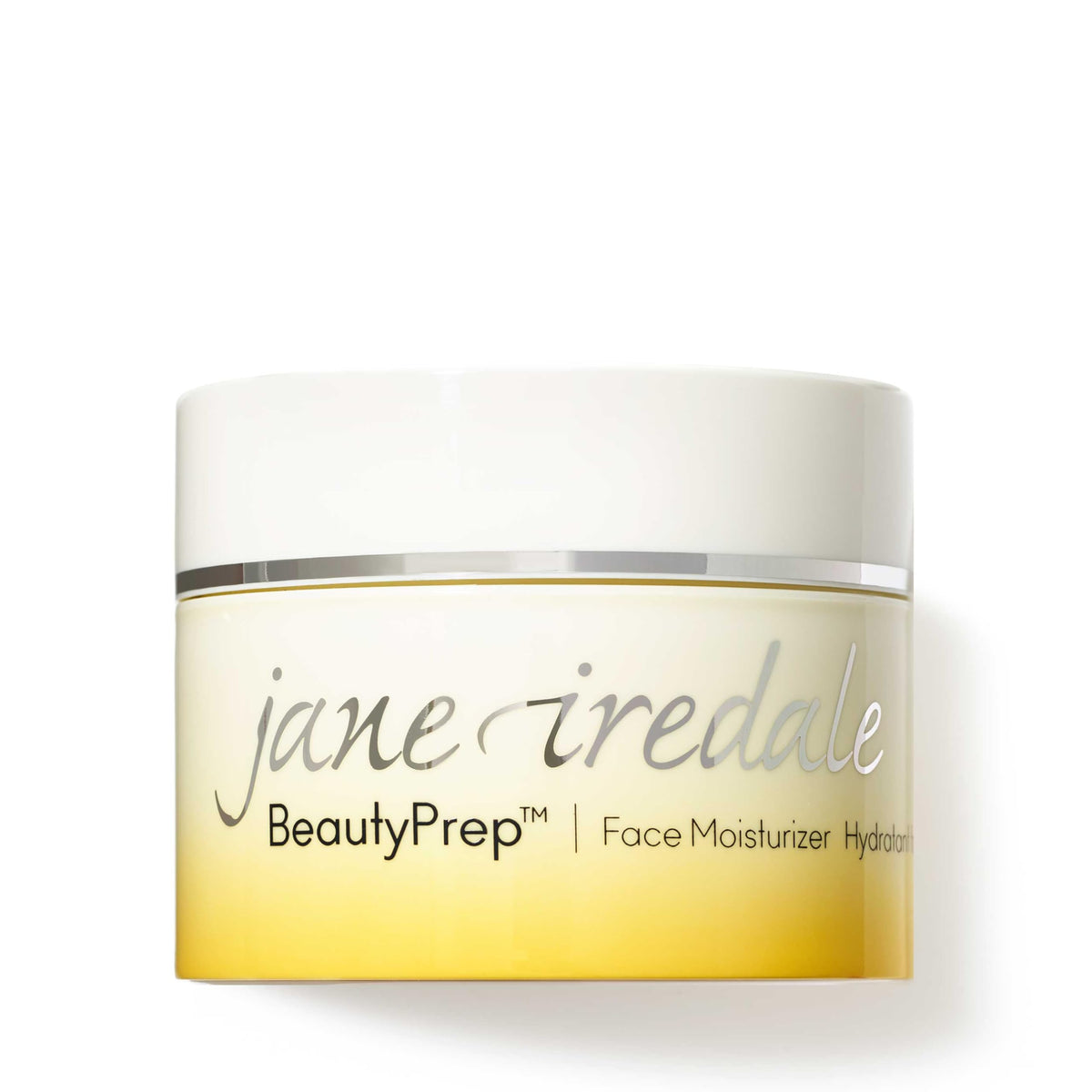 jane iredale Beautyprep front packaging showing pump and label, ensures hygienic dispensing