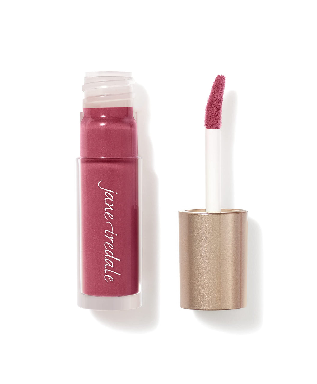 jane iredale front packaging showing sleek tube and label, premium look