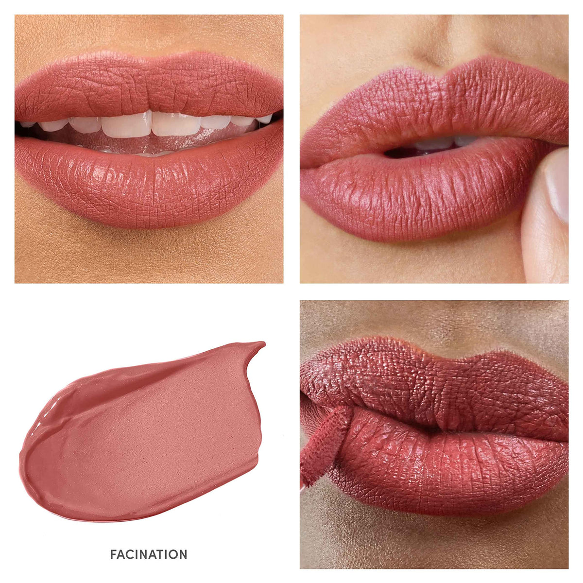 jane iredale swatch on skin showing rich pigment and color payoff for shade selection
