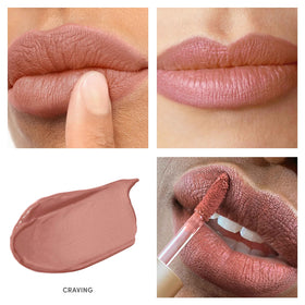 jane iredale texture swipe showing rich matte pigment and smooth finish
