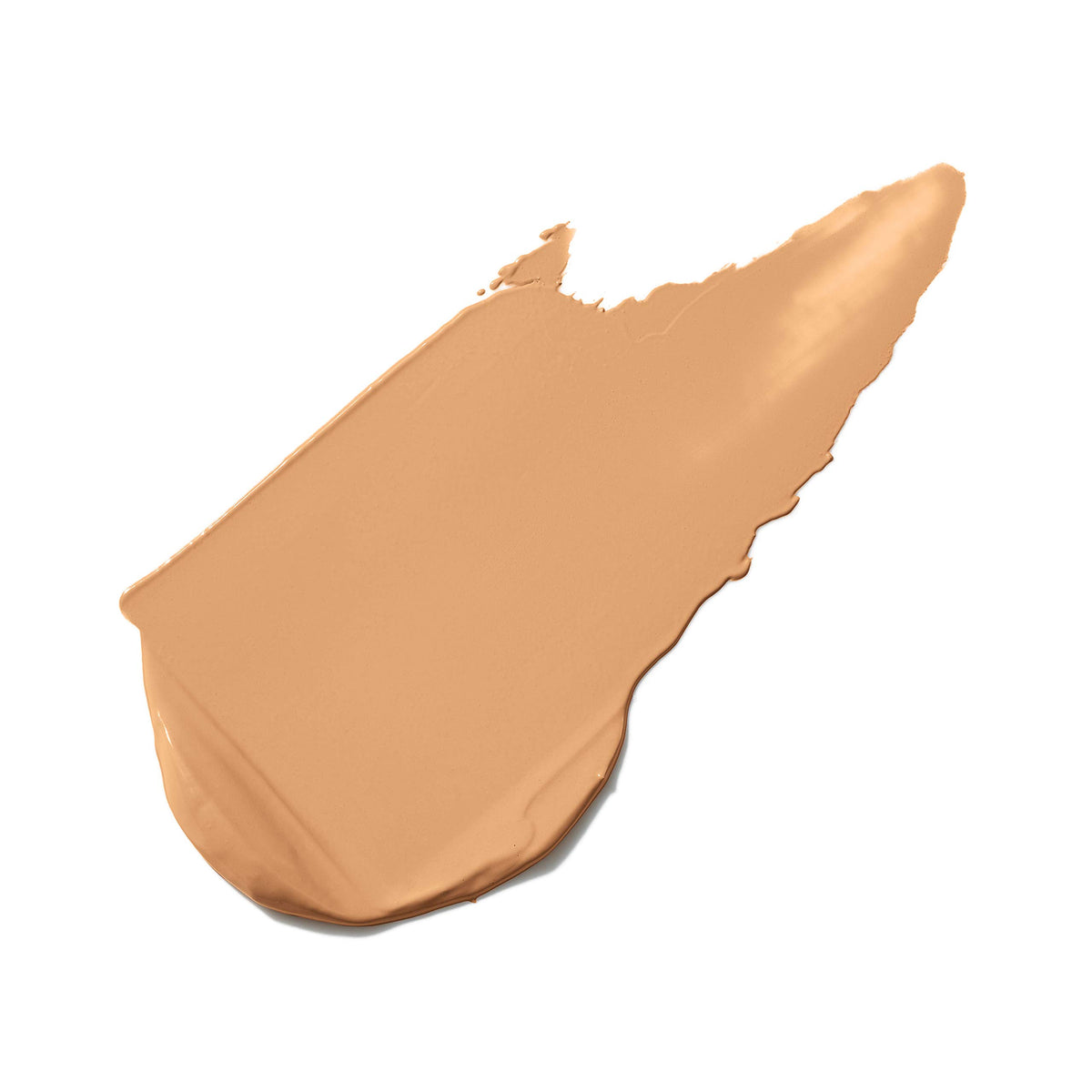 jane iredale texture swipe showing semi-matte finish and buildable coverage benefit