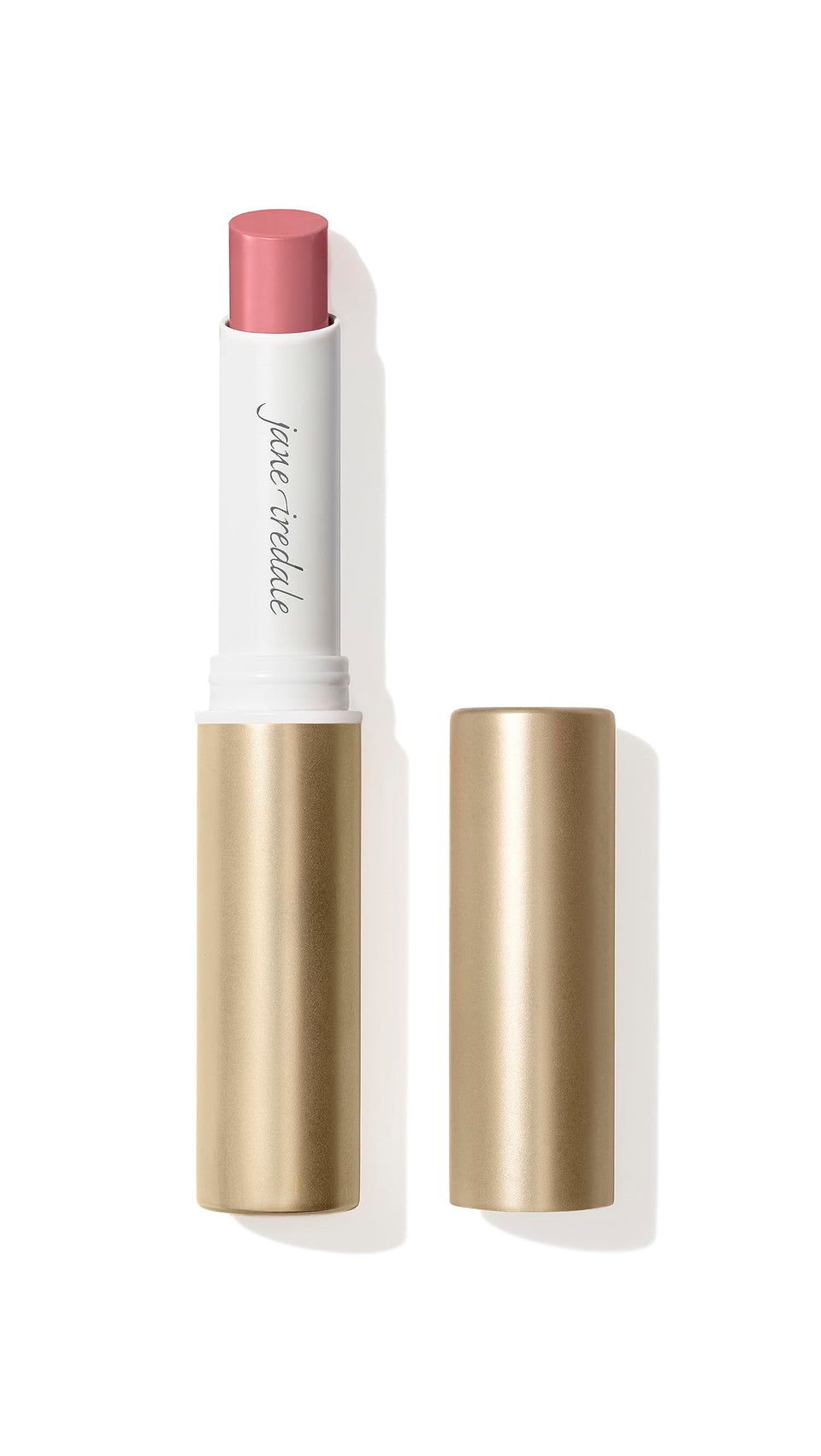 jane iredale front packaging shows sleek tube and shade