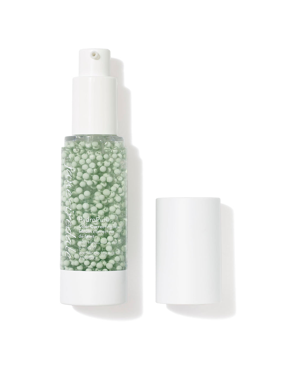 jane iredale front packaging showing bottle and cap for clean presentation