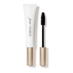 jane iredale front tube showing packaging and benefit of visible length