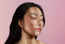 jane iredale swatch of shade on skin illustrating radiant, buildable color benefit
