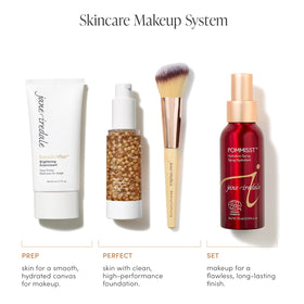jane iredale ingredients label close-up revealing hyaluronic acid and CoQ10 benefits