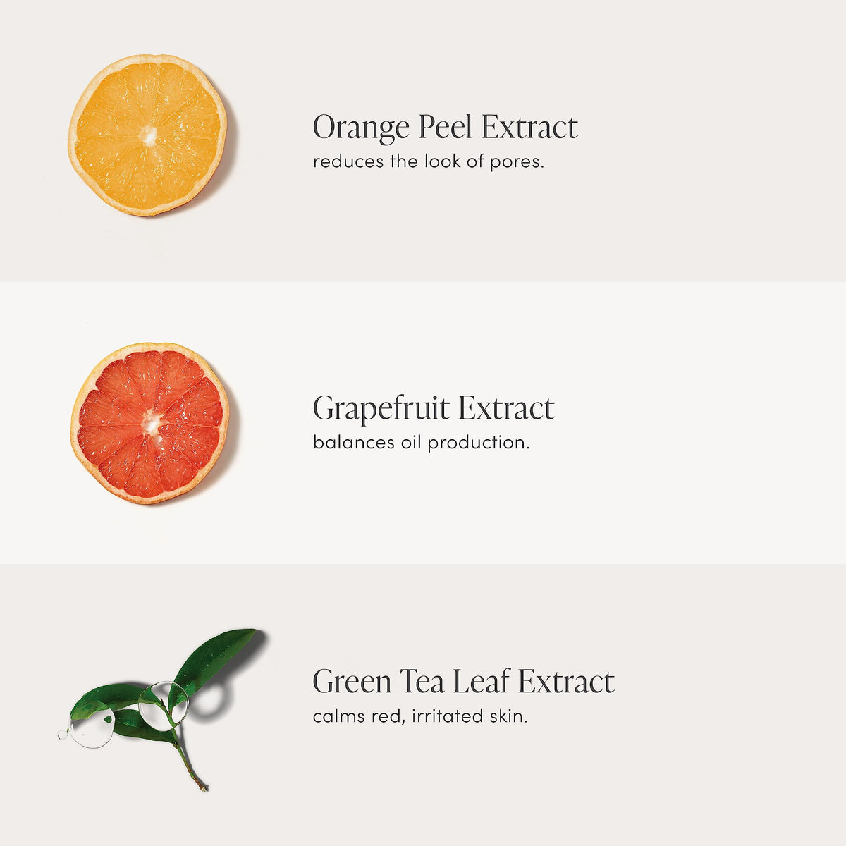 jane iredale ingredient label close-up highlighting green tea extract benefits