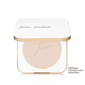 jane iredale ivory swatch on skin illustrating natural second-skin coverage
