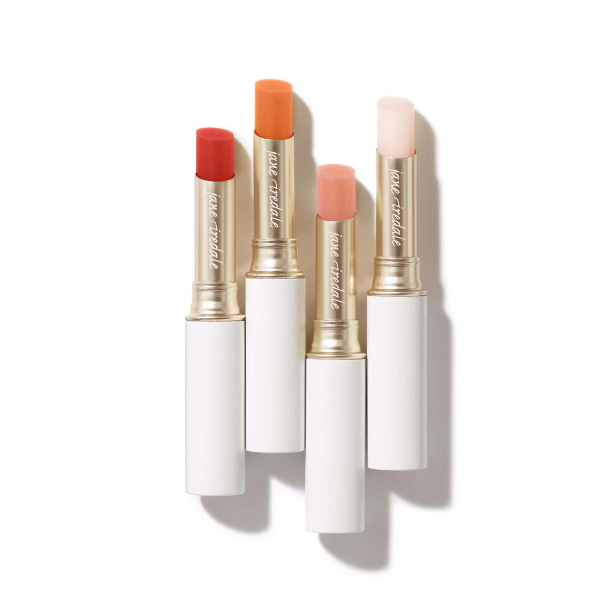 jane iredale product in use on lips demonstrating a natural long-lasting tinted finish