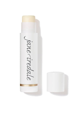 jane iredale LipDrink front packaging showing stick and lemon scent for sun protection