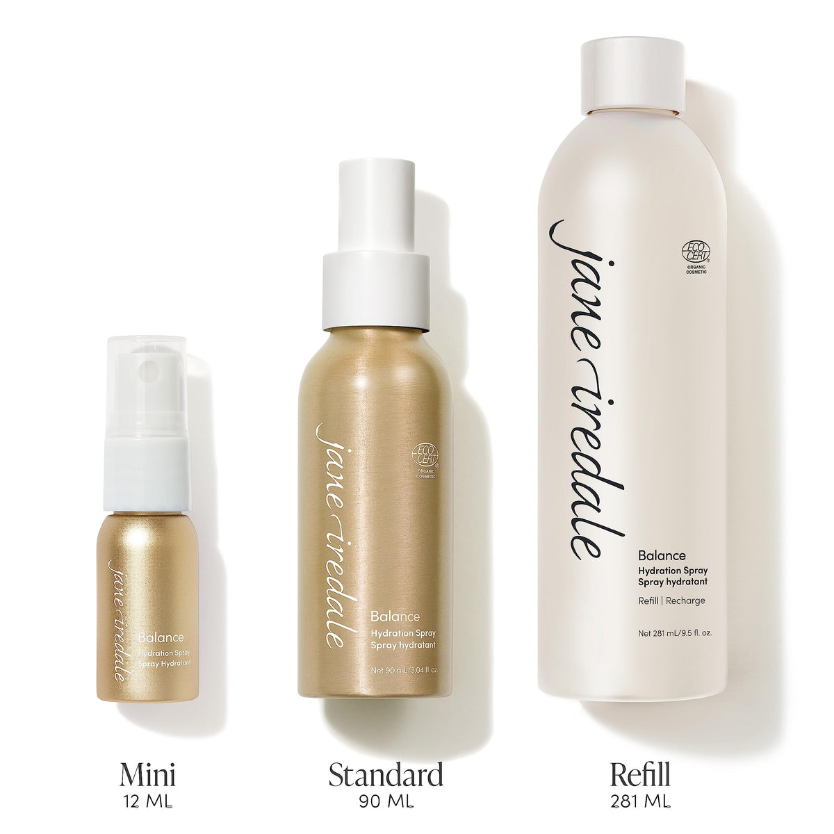 jane iredale spray nozzle close-up for precise, even mist delivery