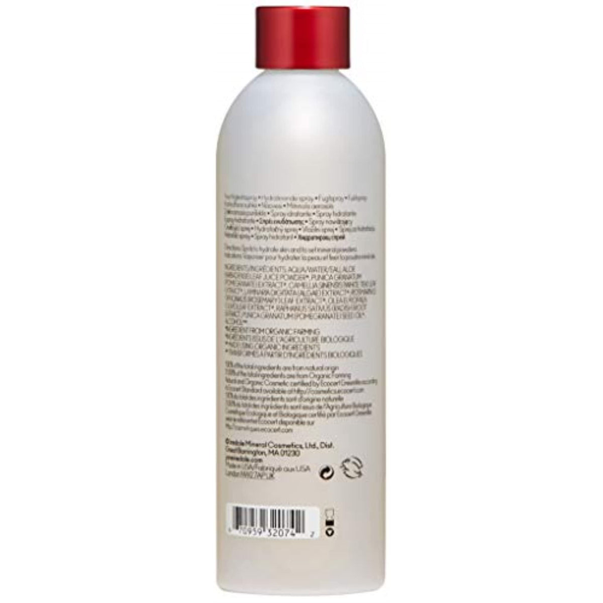 jane iredale close-up mist texture demonstrating fine hydration spray for smooth finish