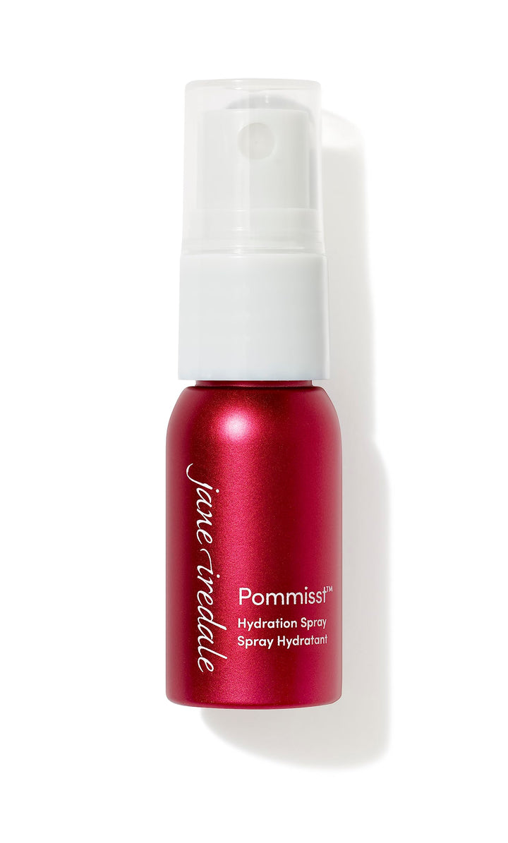jane iredale front packaging mini spray showing portable benefit