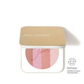 jane iredale close-up texture view showing fine-milled powder and smooth blendability